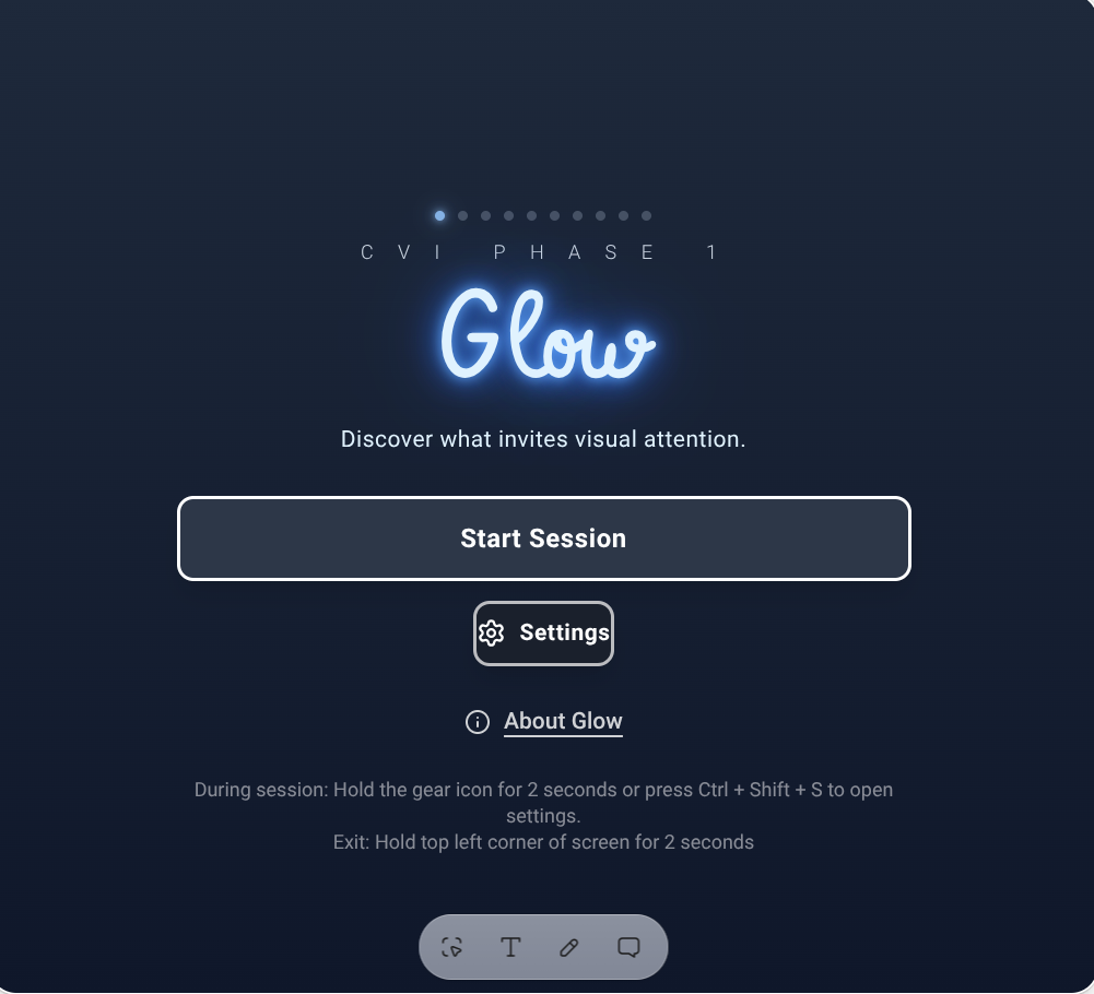 Glow app screenshot