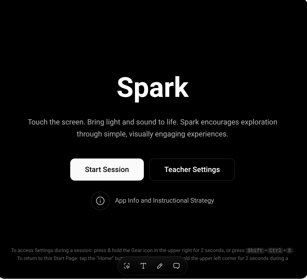 Spark app screenshot